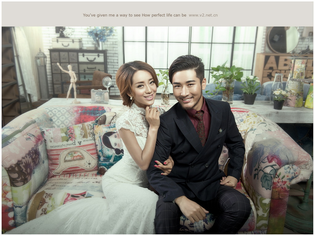 V2视觉介绍准新娘如何选择婚纱让您瞬间变身妩媚俏丽