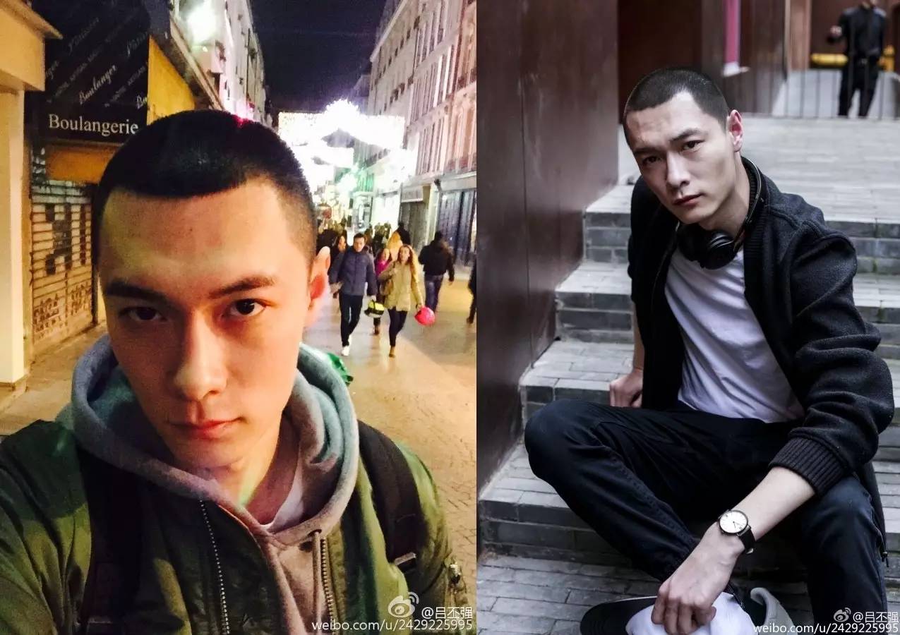 痞帅纹身寸头,寸头纹身潮男图片