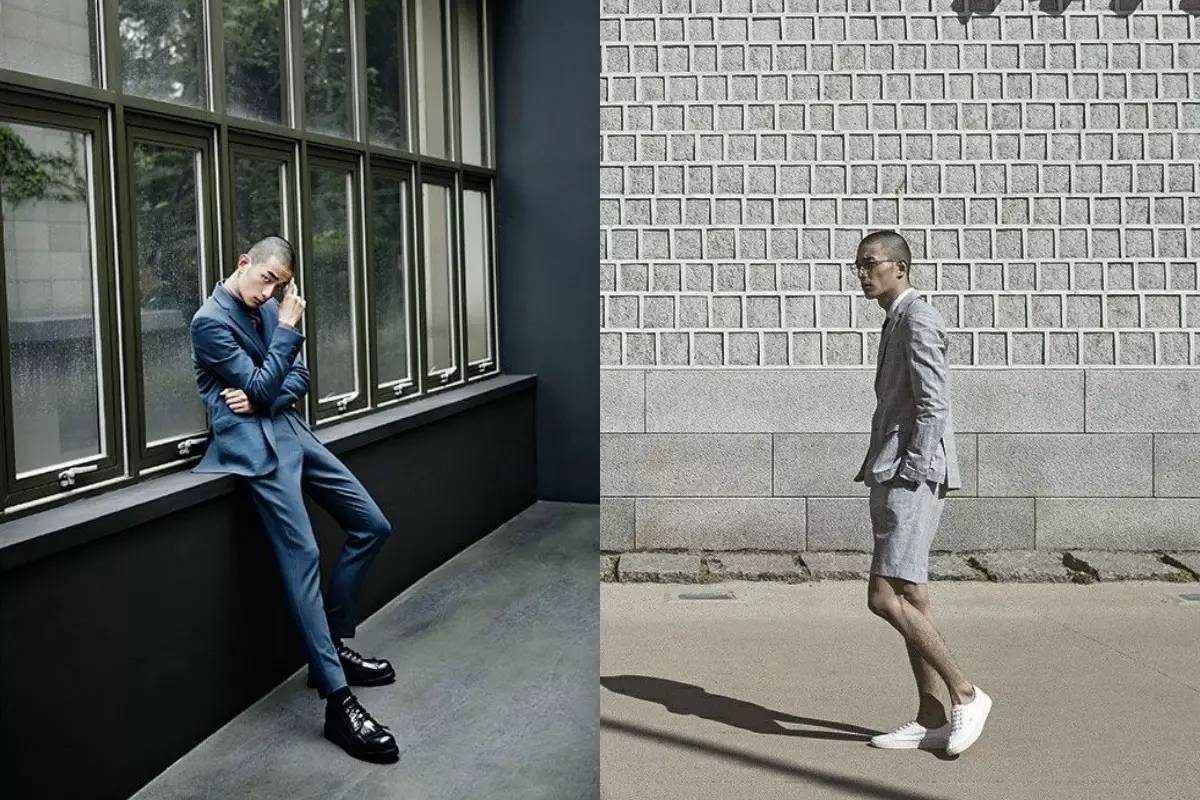 痞帅纹身寸头,寸头纹身潮男图片