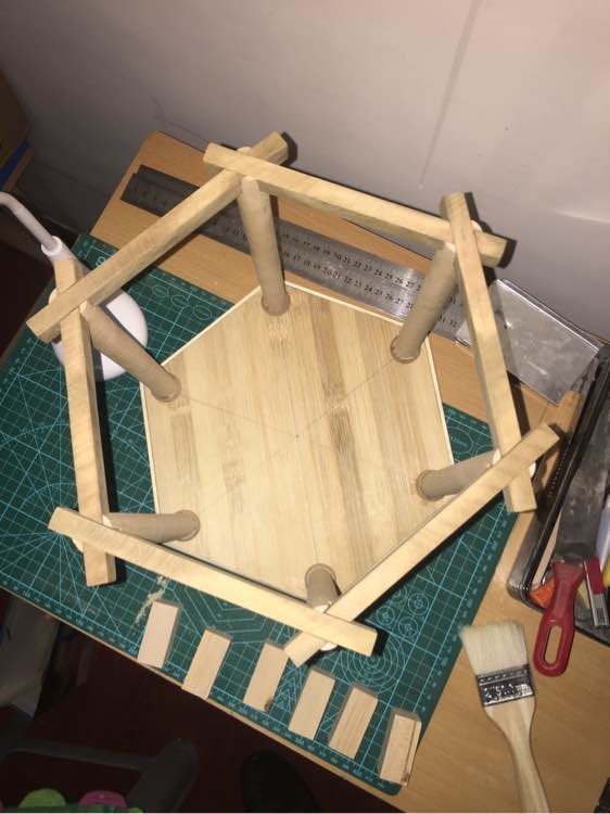 看了古建筑然后就自己动手制作一个亭子，快来学习哦