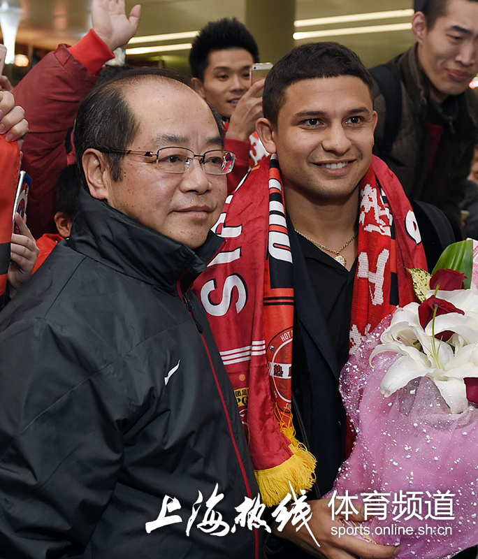 埃尔克森上海比赛,埃尔克森谢场