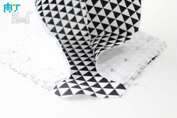 信封式手拿包布艺,布艺钱包的缝制方法图解