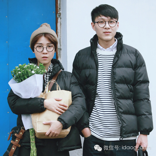 甜美面包服中长款中学生,甜美风羽绒面包服