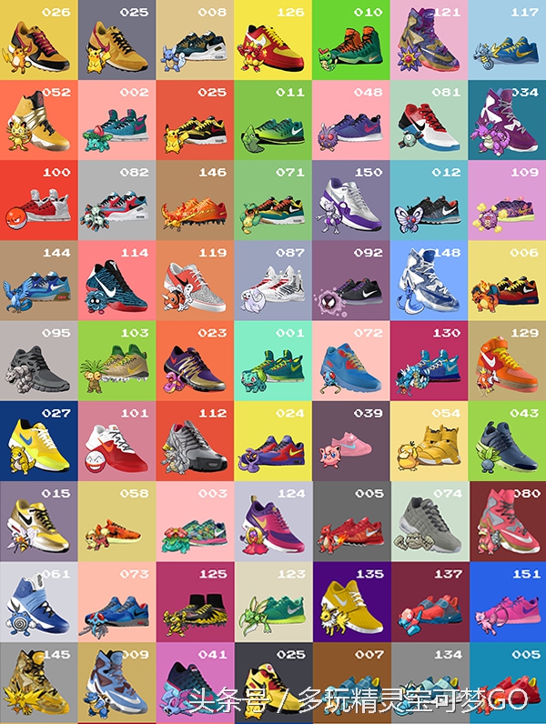 每只精灵1双鞋!NIKE推出《宠物小精灵》联名鞋款