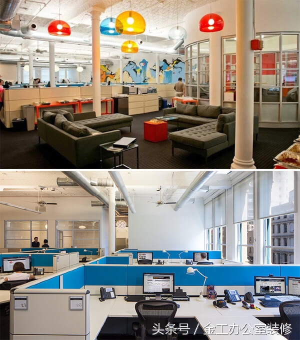 白领办公室装修设计方案,it公司办公室装修效果图