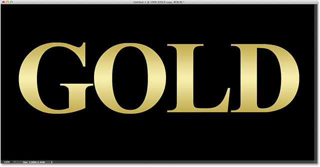 ps怎么把东西变成黄金,ps把字体弄成黄金字体