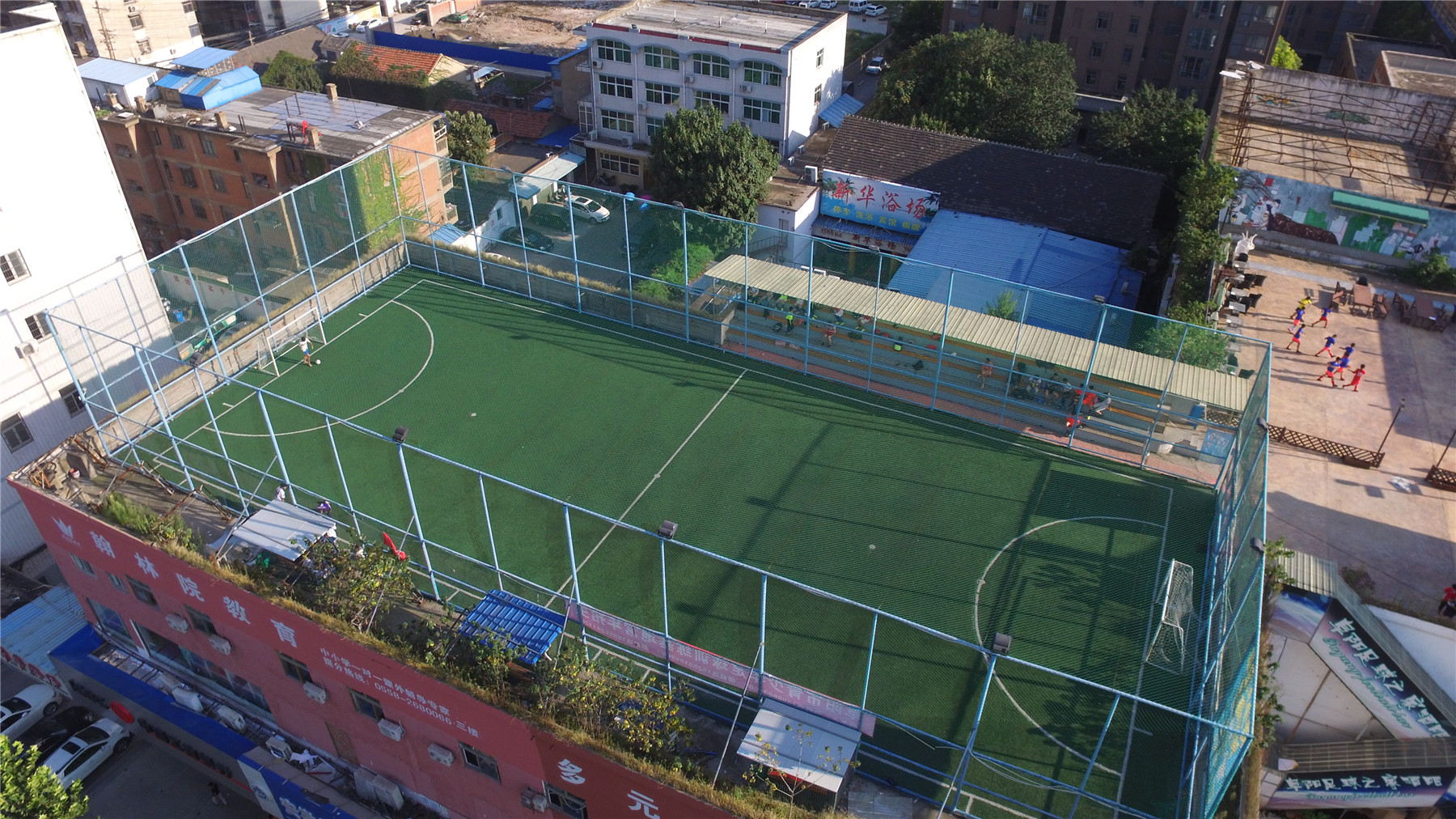 空中看阜阳大型航拍,阜阳震撼航拍短视频