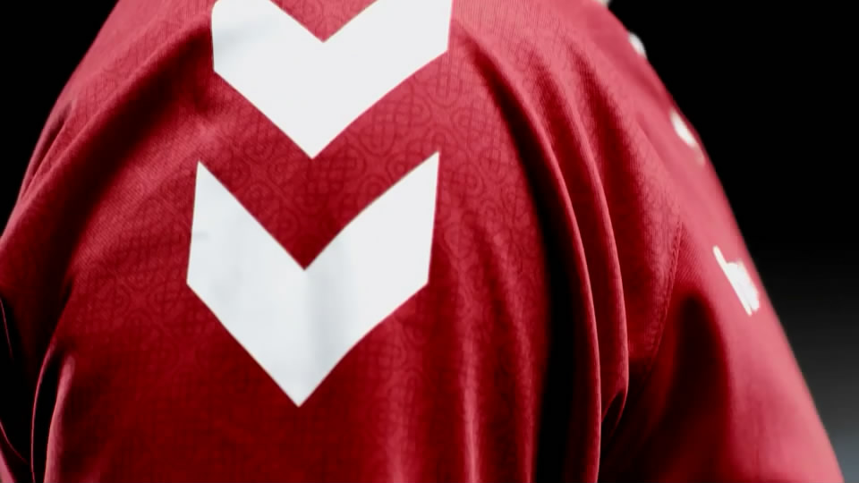 2019丹麦队员球衣,丹麦2024年主场球衣