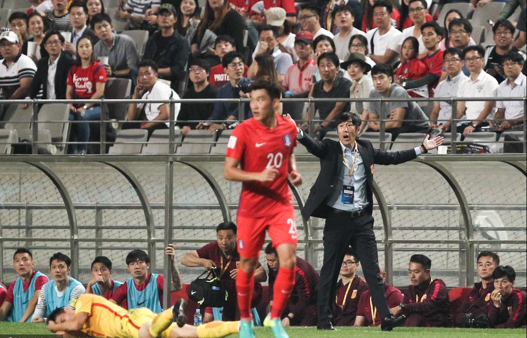 国足亚运队1-0击败韩国进球图片,u20亚洲杯国足vs韩国全场回放