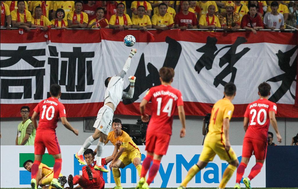 国足亚运队1-0击败韩国进球图片,u20亚洲杯国足vs韩国全场回放