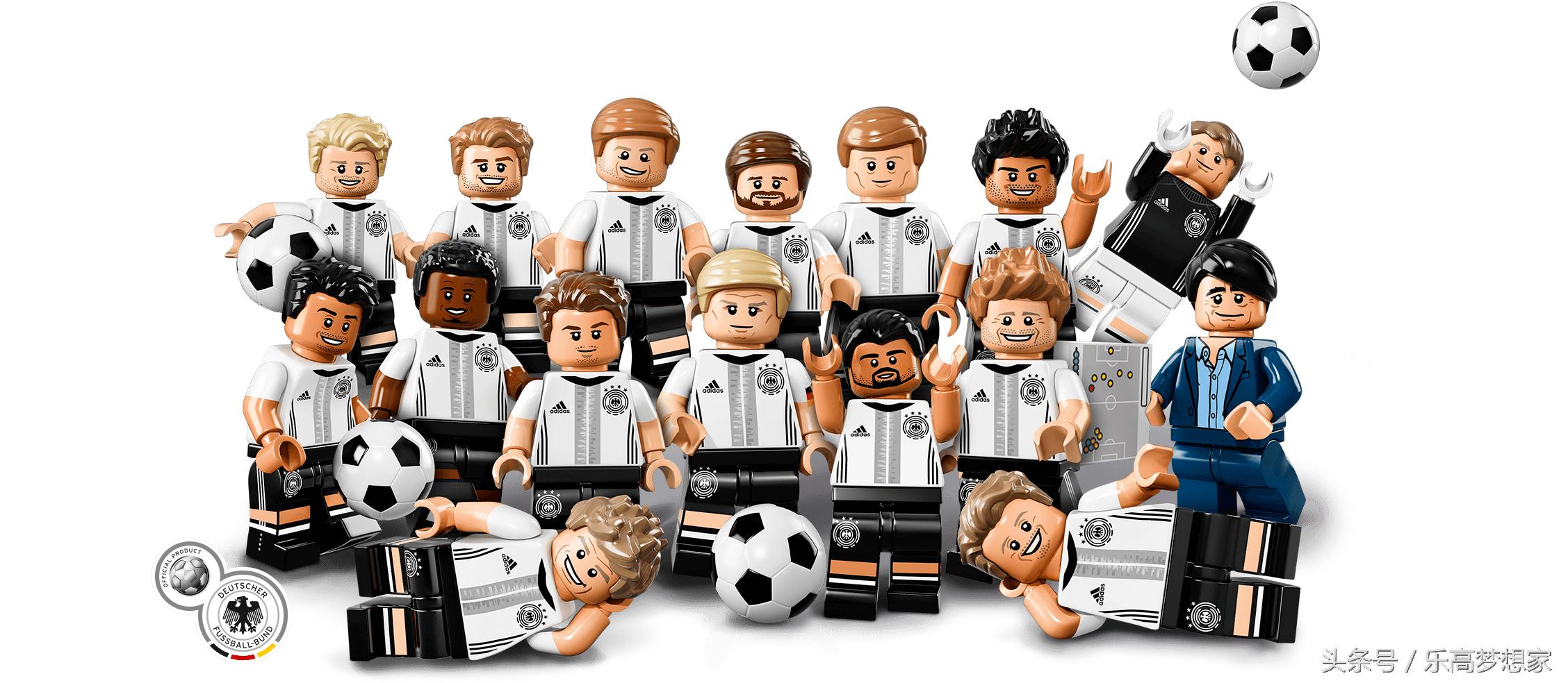乐高逐帧动画足球,乐高足球队系列