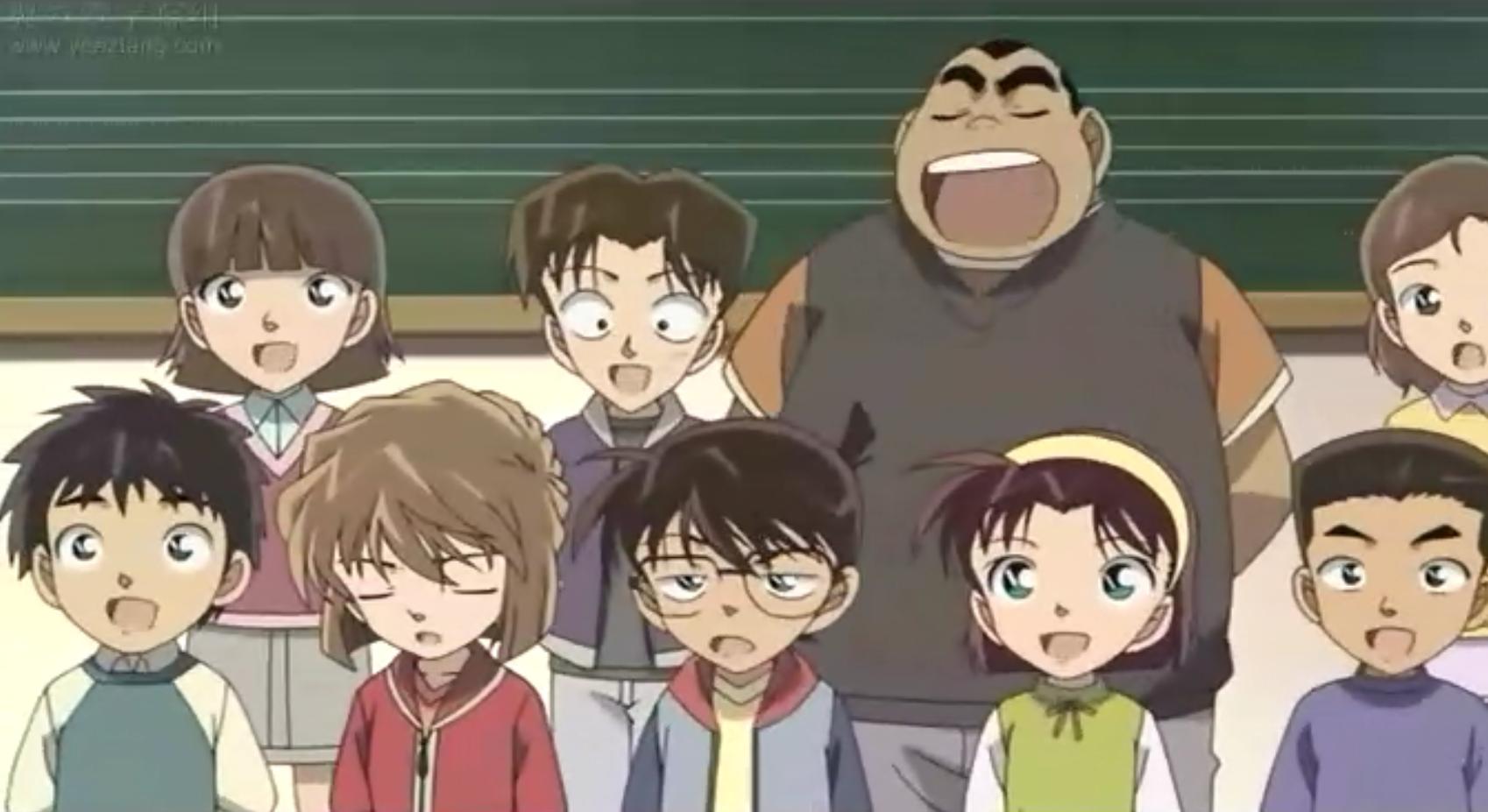 柯南搞笑视频别开腔,唱歌时的柯南