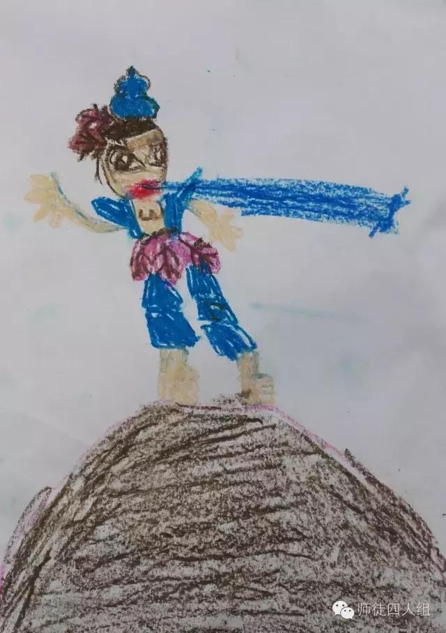 瞧这一家子绘画高难度,瞧这一家子绘画