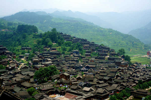 多彩贵州行西江千户苗寨,西江千户苗寨视频完整版