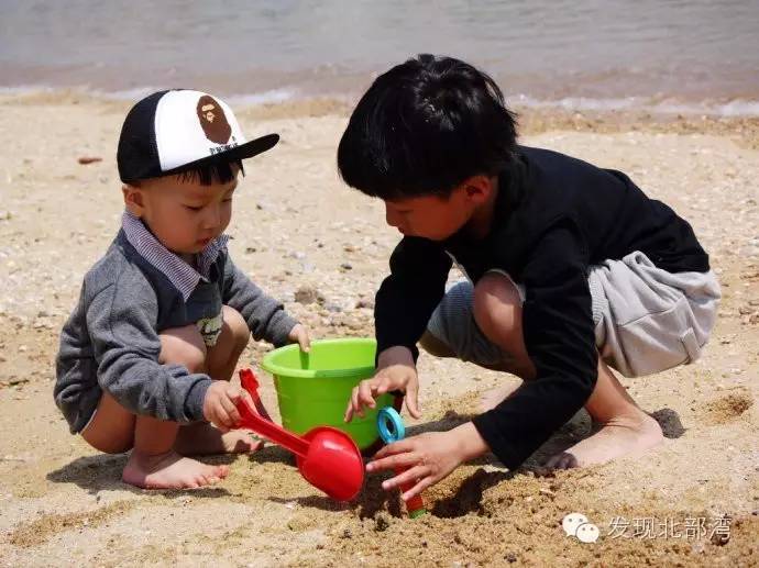 广西钦州海滨浴场,广西钦州市海滨沙滩