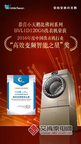 洗衣机领军人物,洗衣机上榜品牌