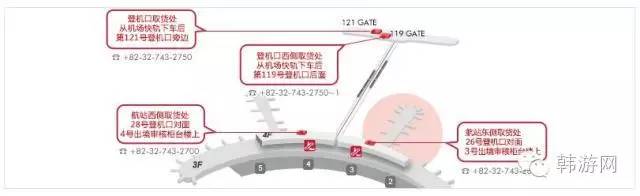 韩国仁川机场免税店取货处,韩国免税店取货流程