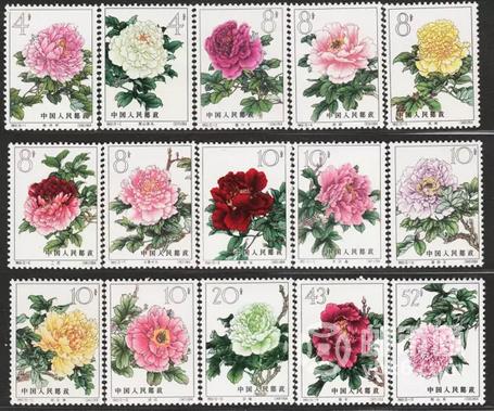 中国十大名花邮票全套多少钱,十大名花卉的邮票全套