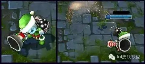 lol哪个英雄有冰雪节皮肤,小法师冰雪节皮肤特效