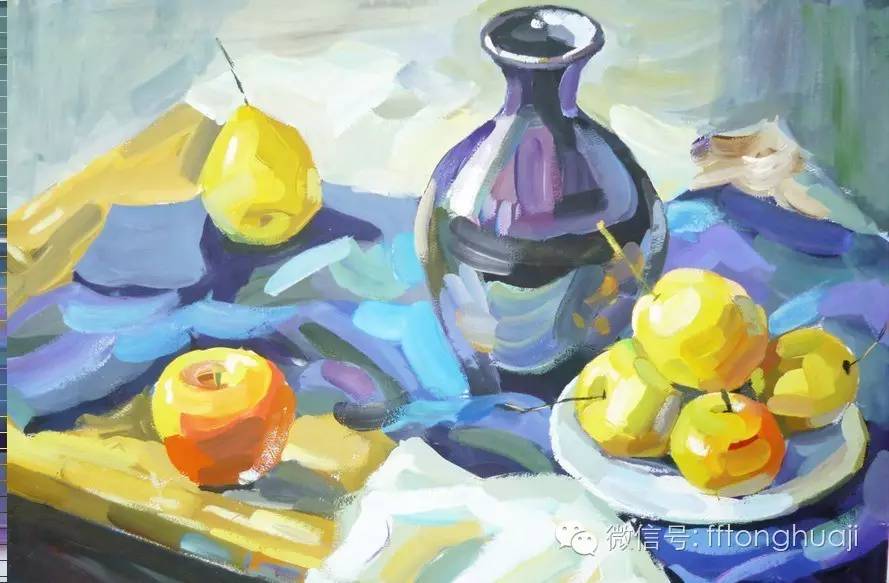 儿童画画适合的画笔,儿童绘画颜料画教程简单