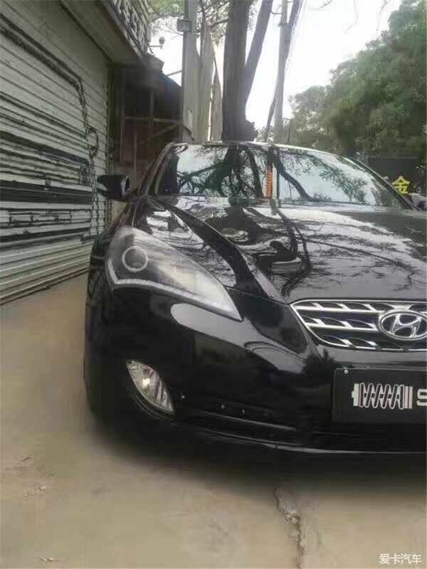 现代劳恩斯酷派改装气动,劳恩斯酷派改装低趴