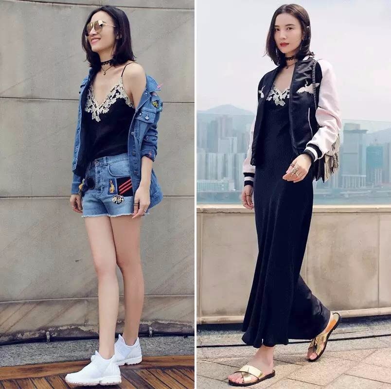 小宋佳的衣品太好了,剪完头发丑哭了