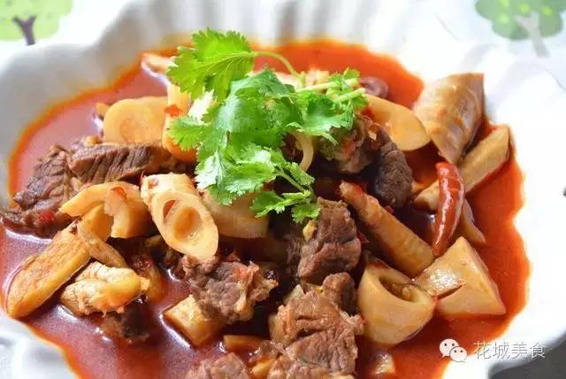 干笋子烧牛肉牛肉切片还是切块,笋子烧牛肉怎么个做法才好吃