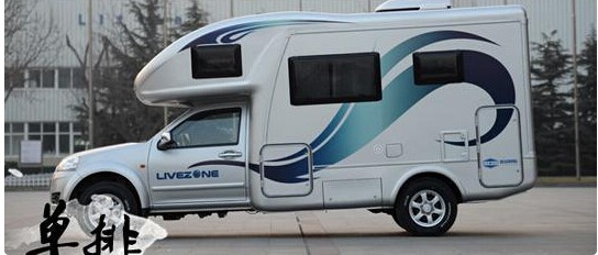 自驾游长城炮房车,长城皮卡房车自驾游