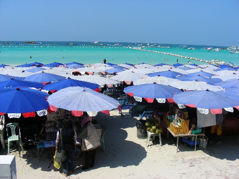 美丽的珊瑚岛全景,泰国珊瑚岛风景