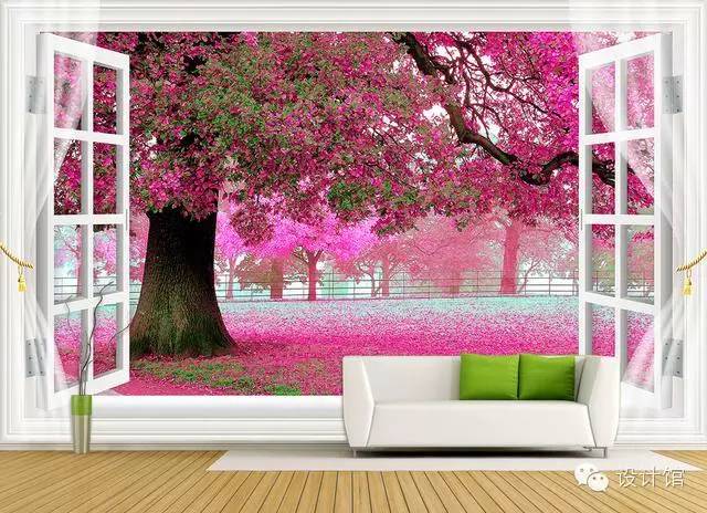 墙纸贴在墙上用什么装饰,墙纸哪种贴墙上最好看