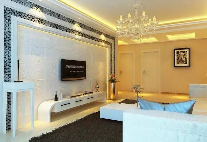 简单实用大面积电视背景墙,不踩坑的电视背景墙