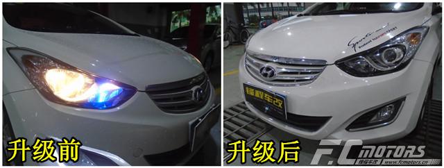 朗动灯光升级,现代朗动近光灯亮度