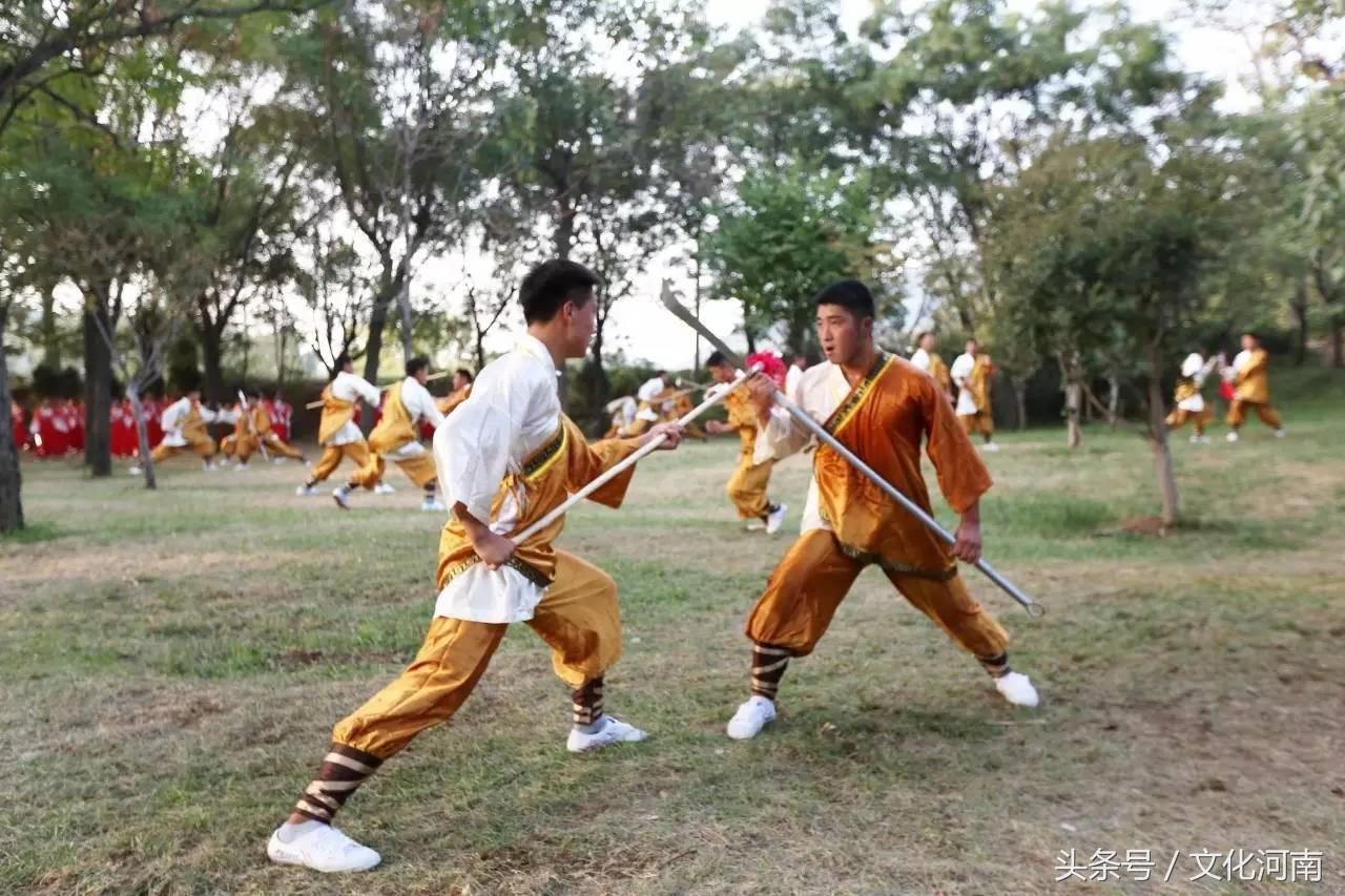 少林18铜人武术表演,禅武合一少林功夫