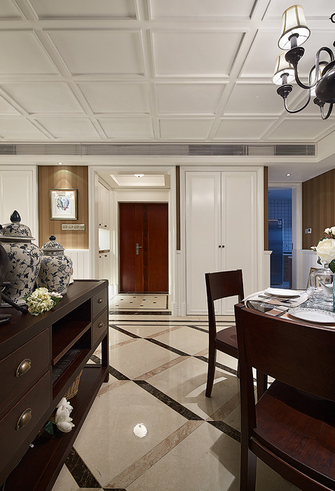 4房2厅2卫简约风格装修,160平方米房子装修美式轻奢