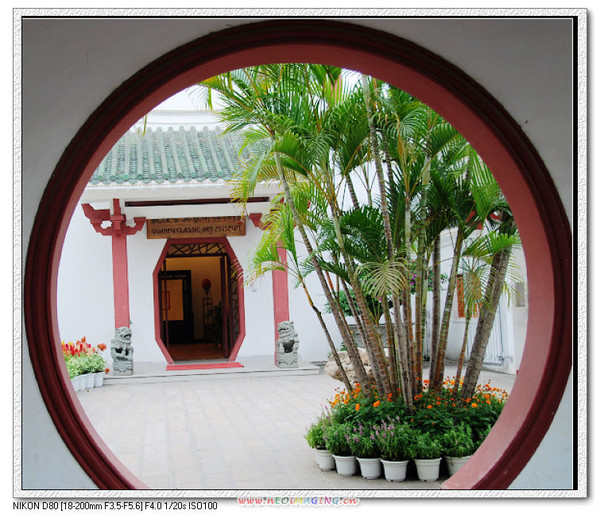 方和圆结合,方和圆的元素结合的图案