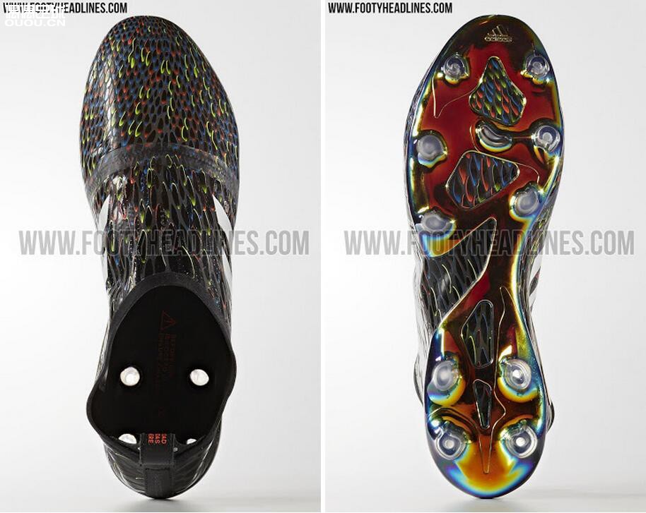 阿迪达斯新配色足球鞋猎鹰,阿迪达斯新款鞋子2023镂空鞋底