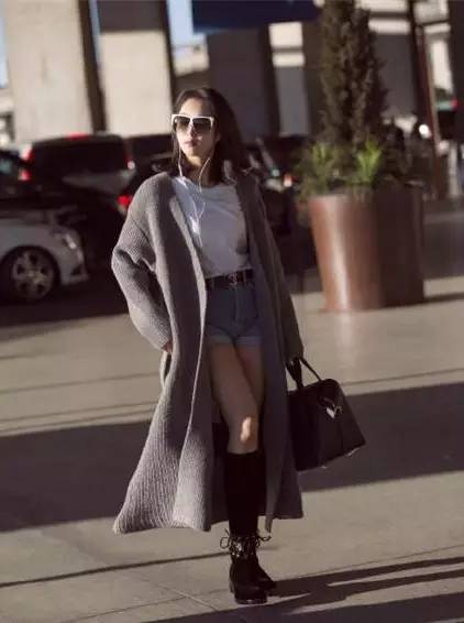 倪妮菱格棉服穿搭,杨幂倪妮新中式穿搭