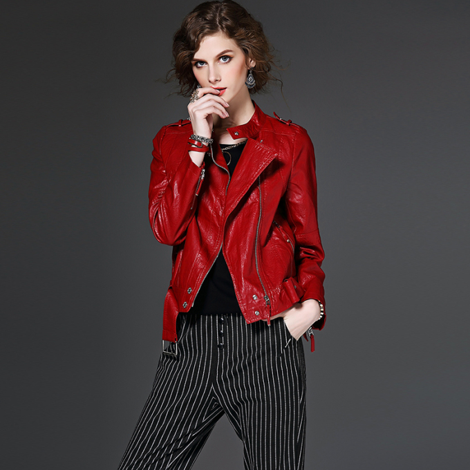 成功年轻男人皮衣穿搭,皮衣潮流帅气搭配