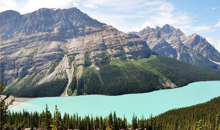 落基山脉湖泊,落基山的图片风景