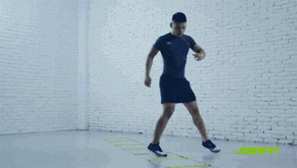 如何学会史上最厉害的凌波微步,利用敏捷梯练步伐