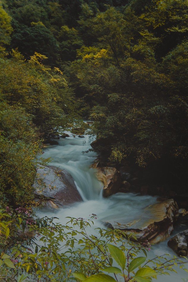 和老公一起宝兴邓池沟一日游,宝兴邓池沟农家乐包吃住价格