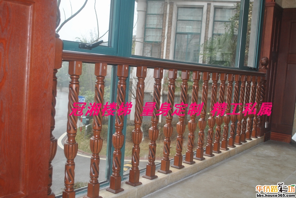 木艺围栏护栏,木艺栏杆效果图