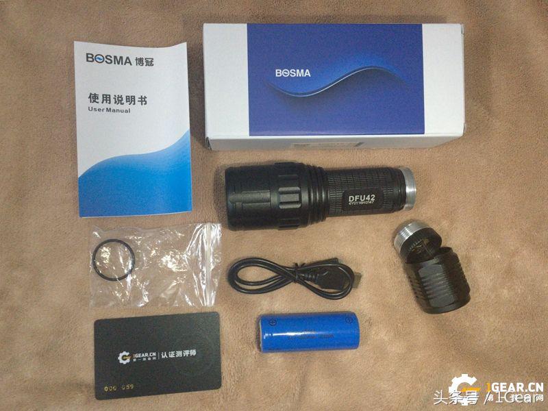 试用报告|手中的灯塔-BOSMA博冠DFU42手电测评
