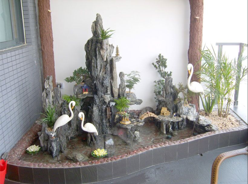 家里放假山有什么不好的说法吗,房子后面做假山有什么好处