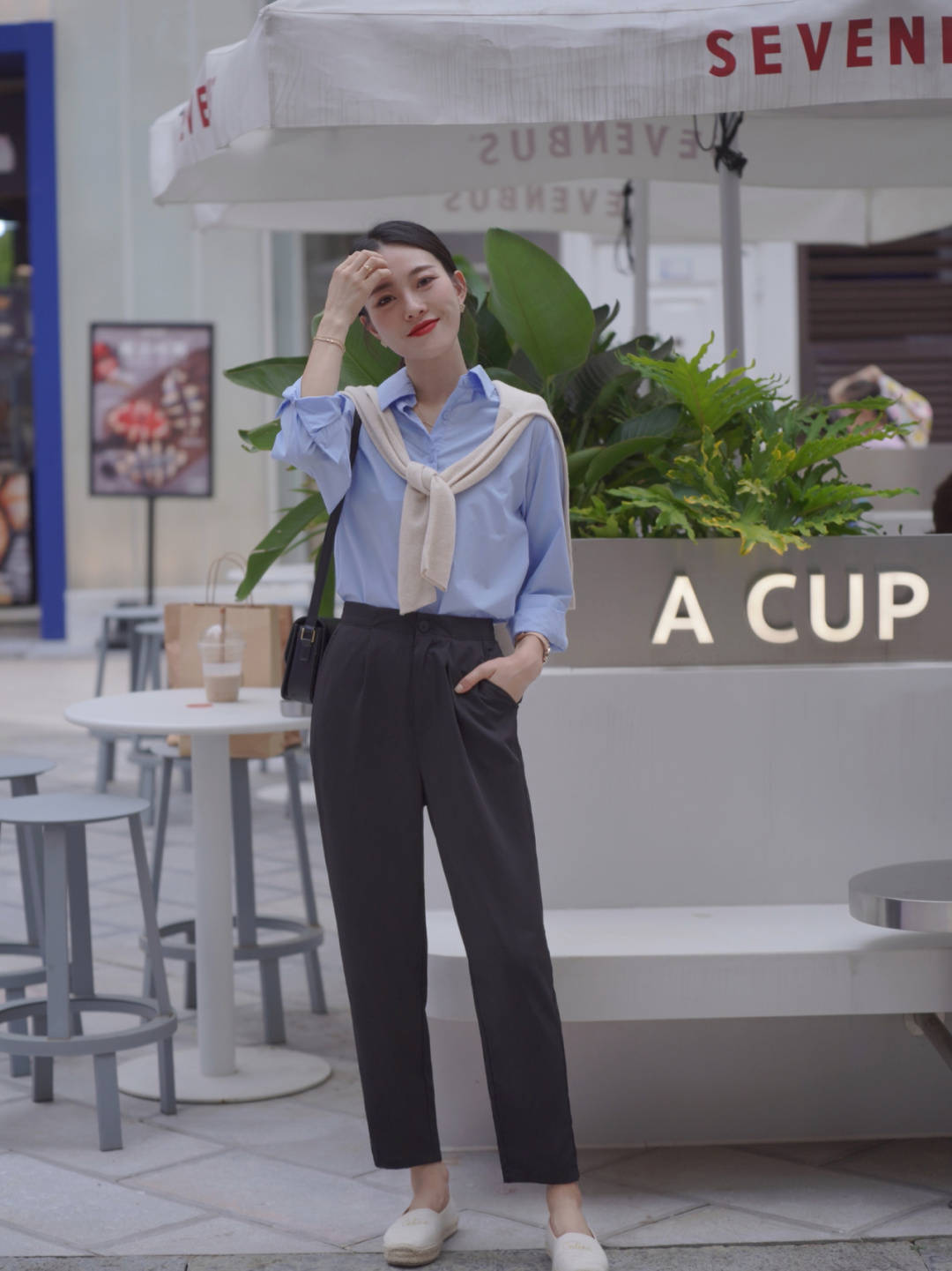 屁股大胯宽的女士穿什么裤子好看,140斤遮肉遮胯宽显瘦裤子