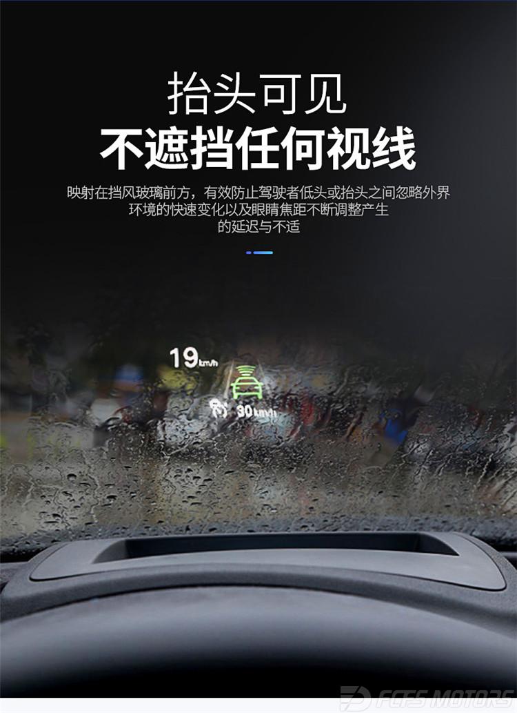 新款奥迪A4LA5A6LA7Q7A8LHUD平视系统抬头显示高配原装