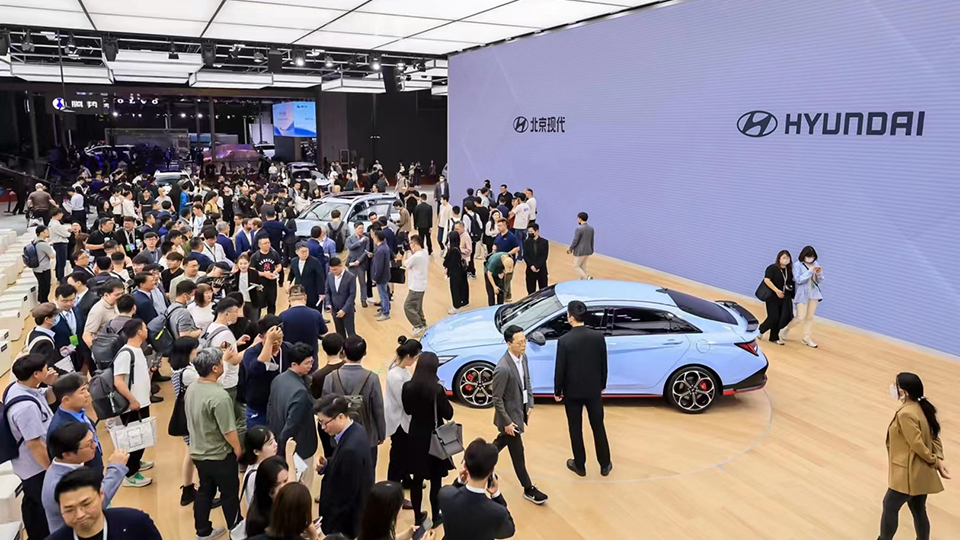 上海车展中的北京现代,北京现代新款2024款北京车展
