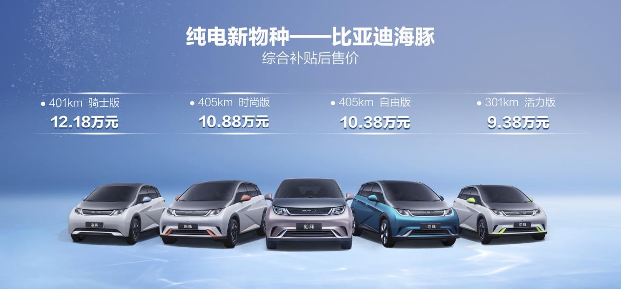 试驾比亚迪海豚插电混动精英型,比亚迪海豚骑士版市区续航实测