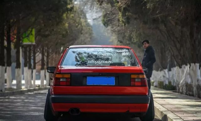 经典方灯捷达,方头捷达老款改装