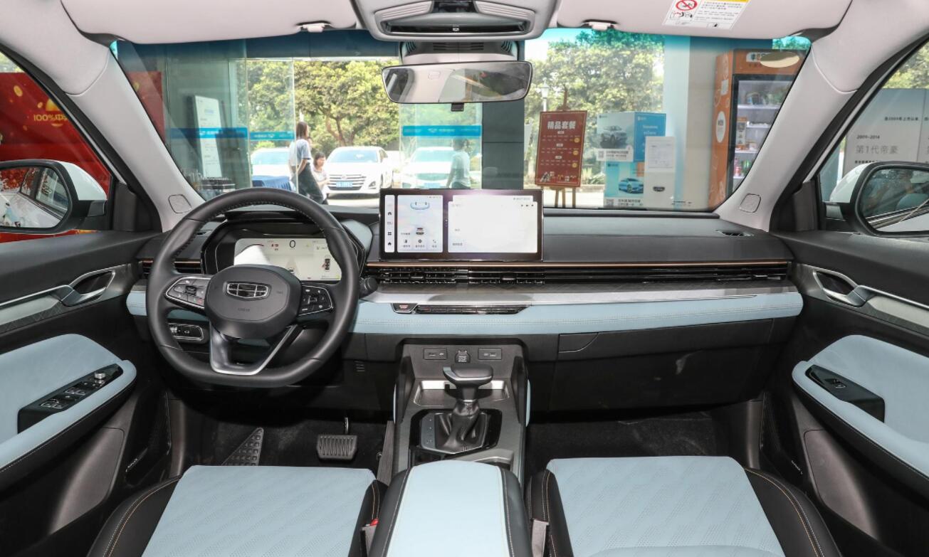 吉利帝豪L外形,吉利帝豪l内饰曝光